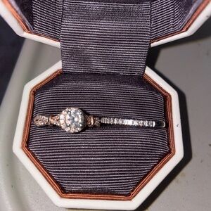 Chosen by Jared Wedding Set .5 Karat Natural Diamond